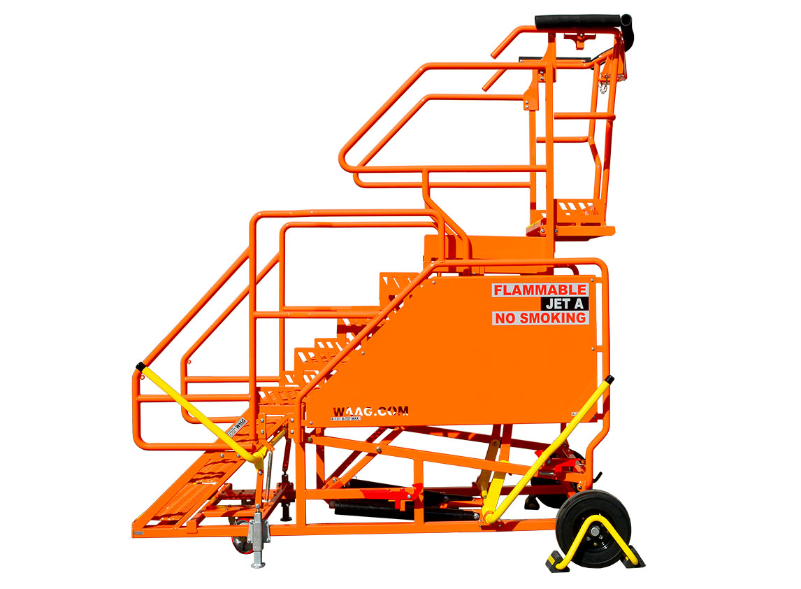 Adjustable Fueling Stair GSE- # 21147